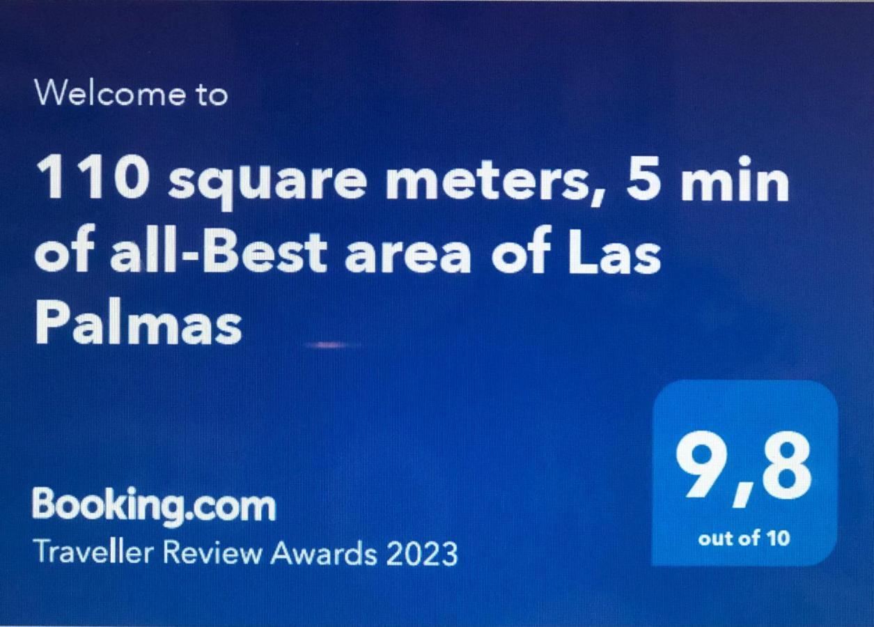 110 Square Meters, 5 Min Of All-Best Area Of Las Palmas Eksteriør bilde